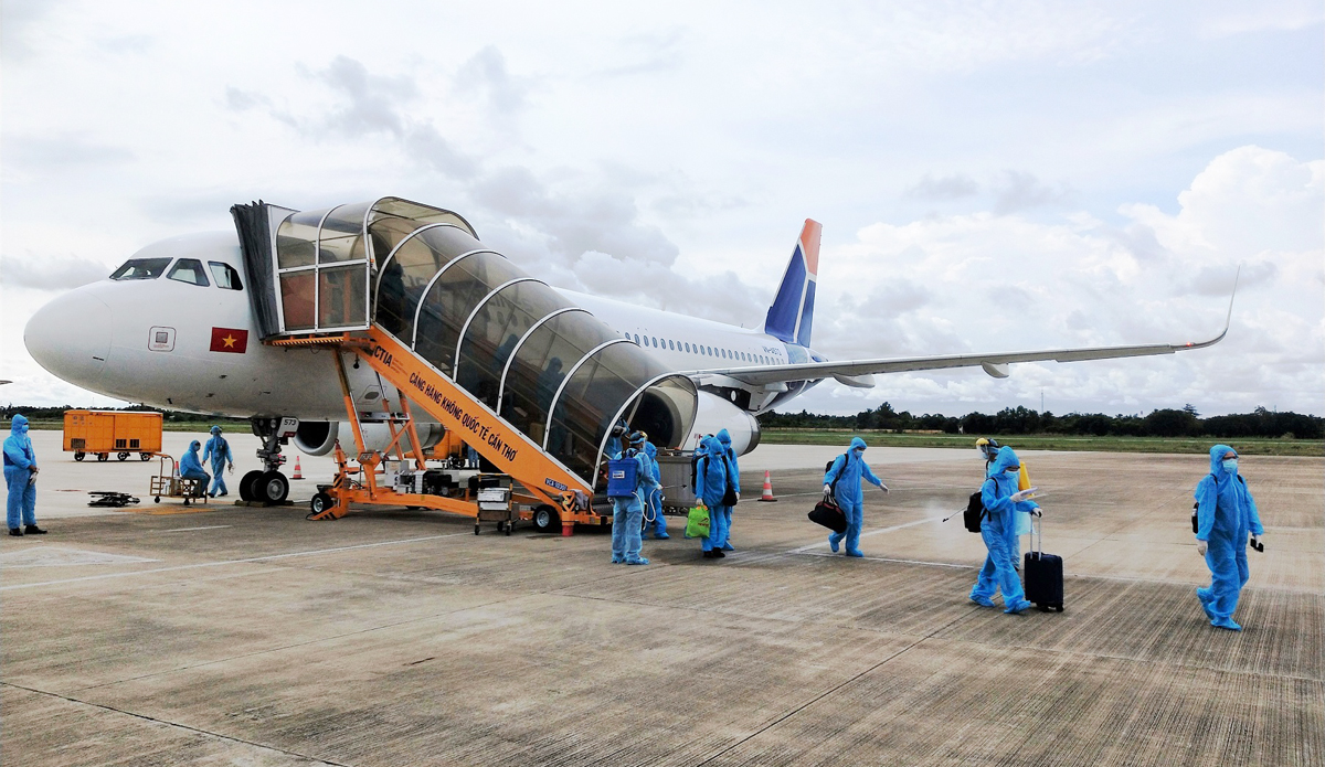 Pacific Airlines tham gia đưa công dân Việt Nam về nước